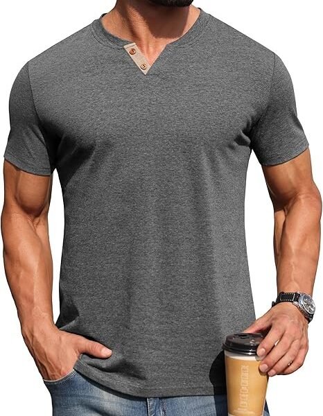 Sailwind Mens Henley Lightweight Shirts